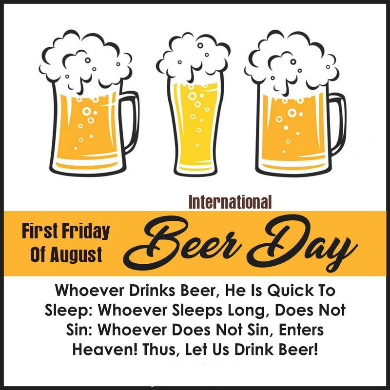 Happy International Beer Day Wishes Messages